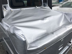 デッキバン荷台シートハトメ