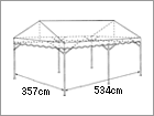 集会用テント 定番 キングテント MC-2/3