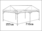 集会用テント 定番 キングテント MC-2/4