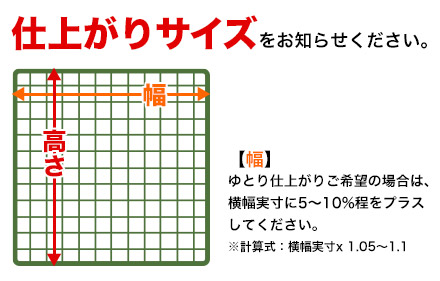 スポーツネットのサイズ