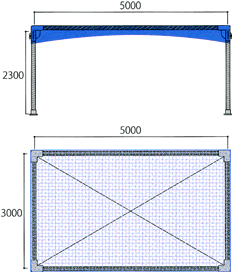 ３Ｍ×5Ｍ（SKO/3050）