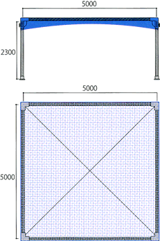 5Ｍ×5Ｍ（SKO/5050）