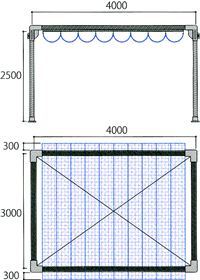 ３Ｍ×４Ｍ（SKO/3040）