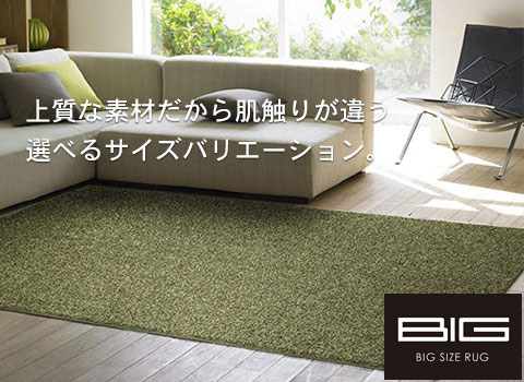 スミノエ BIG SIZE RUG ビッグサイズラグ ベーシック